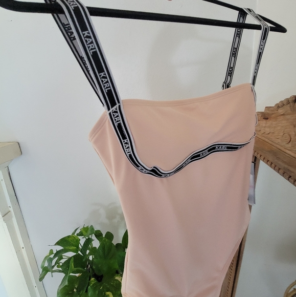 NWT KARL LAGERFELD PARIS One Piece Bathing Suit - Picture 5 of 15